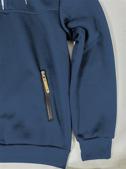 Felpa Casual con Cappuccio